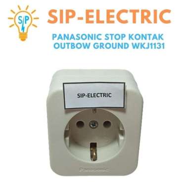PANASONIC STOP KONTAK OUTBOW GROUND WKJ1131