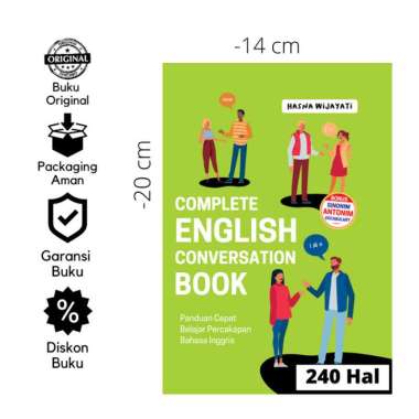 COMPLETE ENGLISH CONVERSATION BOOK : Panduan Cepat Belajar Percakapan