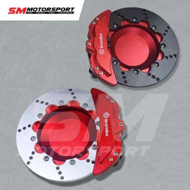 Asbak Model Big Brake Kit Ala Brembo Merah
