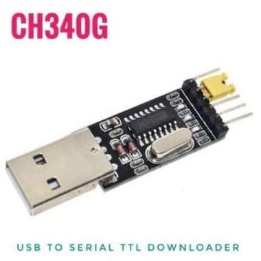 USB TTL CH340 CH340G USB TO SERIAL 3.3V OR 5V MICROCONTROLLER PROGRAM