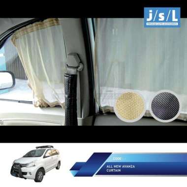 All New Avanza / Xenia Tirai Interior Mobil / Curtain Cream