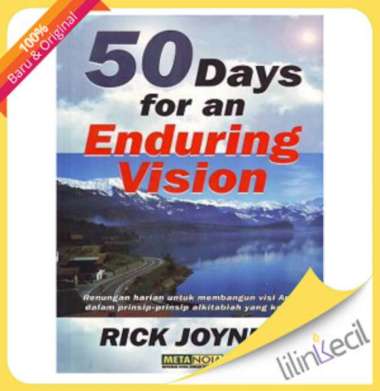 Buku 50 Days for an Eduring Vision - Terjemahan (Rick Joyner)