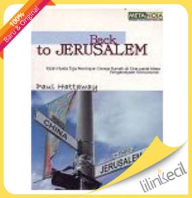Buku Back To Jerusalem (Paul Hattaway)
