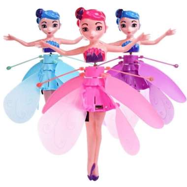 Mainan Peri Terbang Barbie/Peri Terbang Flying Fairy Sensor Tiktok