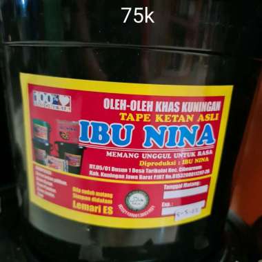 Tape Ember Kuningan Kemasan Produksi Ibu Nina