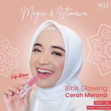 LIP GLOW MAGIC SR12 LIP GLOW SERUM BIBIR LIPGLOSS PINK KOREA LIP BALM & PERAWATAN BIBIR LIPSTIK ANAK