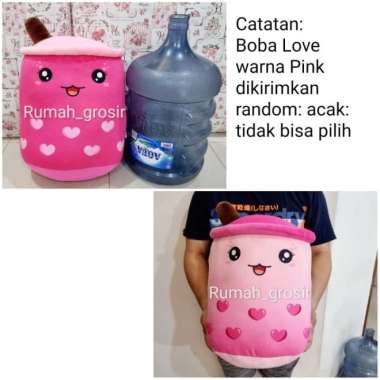Boneka Boba Bubble Love Valentine Ukuran Jumbo