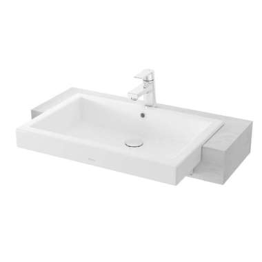 TOTO Semi Recessed Lavatory / Wastafel LW646J - BODY ONLY