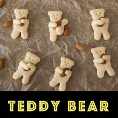cetakan kue beruang / cookie cutter bear /cetakan teddy bear cookies