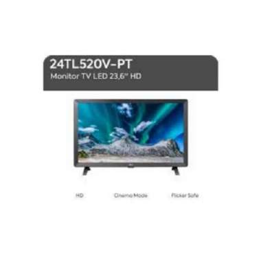 LG LED TV DIGITAL 24TL520V-PT 24 INCH MONITOR TV NEW GARANSI RESMI hitam
