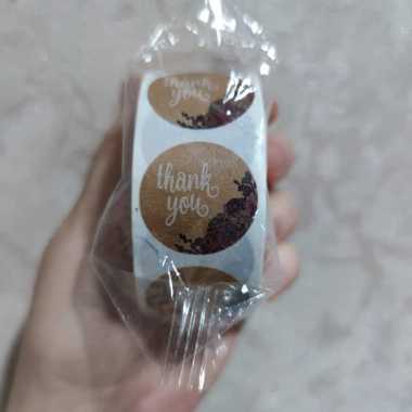 500pcs (1 Roll) Sticker Thank you / Label Stiker Thankyou Stiker G