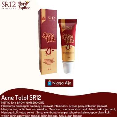 SR12 Acne Moist Cream / Cream Jerawat / Perawatan Wajah Berjerawat / Melembabkan Wajah / Mengatasi J
