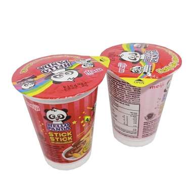 Meiji Hello Panda - STICK STICK Tasty Dip Biscuit - 20g MINI CUP STRAWBERRY