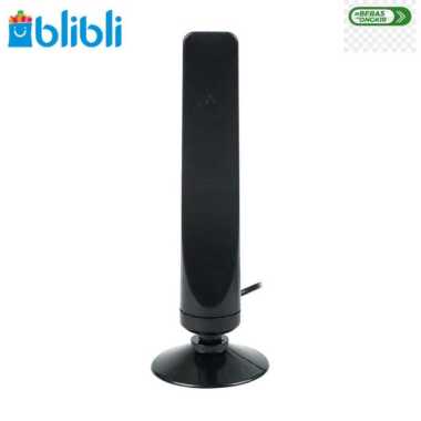Antena TV Digital Indoor DVB-T2 High Gain 12 dBi - EL0465 Hitam