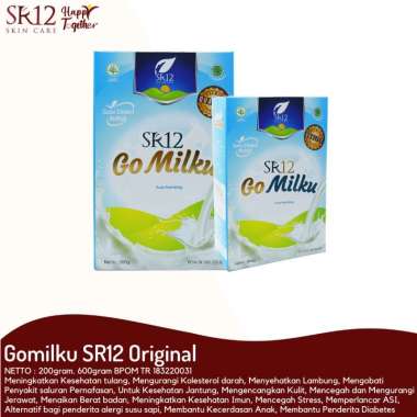 SR12 Go Milku SR12 Susu Kambing Etawa / Susu Osteoporosis / Susu Untuk Lambung / Susu Kambing Etawa