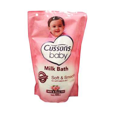 Cussons Baby Milk Bath Soft n Smooth 400 mL 400ml