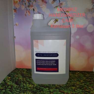 Hand Sanitizer MEDIREZ Handsanitizer cair 5 liter, antiseptic. anti Corona /Covid Virus