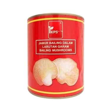 Jamur Bailing Dalam Garam Kaleng IKPS - Bailing Mushroom Cane 850Gr