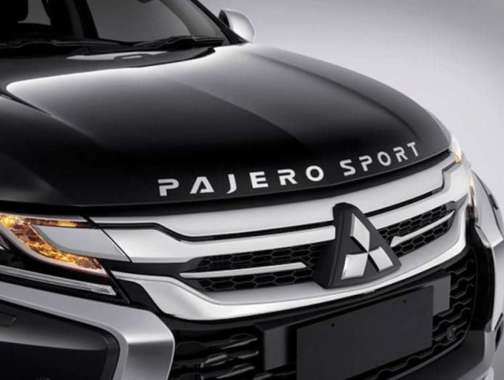 Emblem Huruf Kap Mesin Pajero Sport Emblem Engine Hood Pajero Multicolor