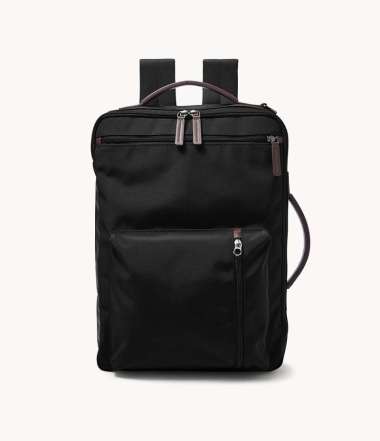 Fossil Buckner Convertible Backpack Black-Tas Pria-MBG9519-001