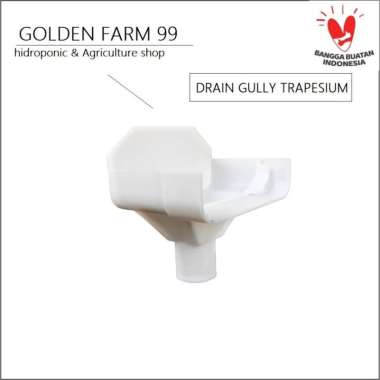 Jual drain gully trapesium - Tutup samping bagian outlet gully