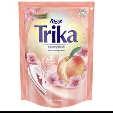 MOLTO TRIKA PELICIN PAKAIAN JEPANESSE PEACH 400 ML