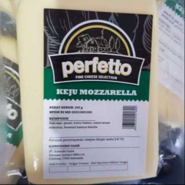 Keju Mozarella Perfetto 250gr ASLI