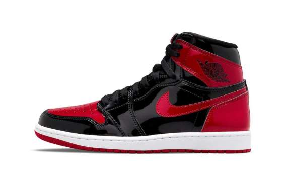 air jordan 1 high og bred patent