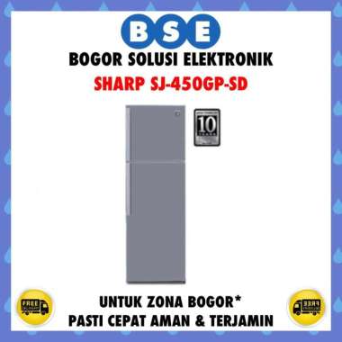 KULKAS SHARP 2 PINTU SJ450GPSD | SJ 450GP SD SHARP KULKAS 352L SJ450GP