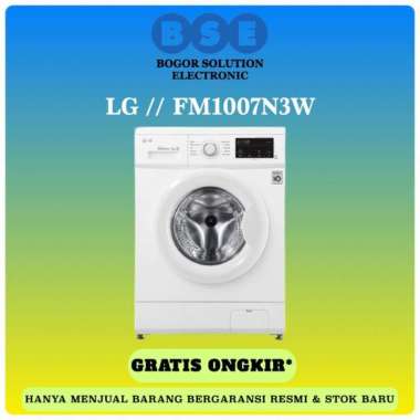 LG MESIN CUCI FRONT LOADING 7KG | PROMO MESIN CUCI 7 KG | FM1007N3W