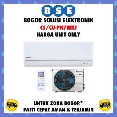 PANASONIC CSCUPN7WKJ | CS/CU PN7WKJ | AC PANASONIC SIBIRU 0.75PK MURAH