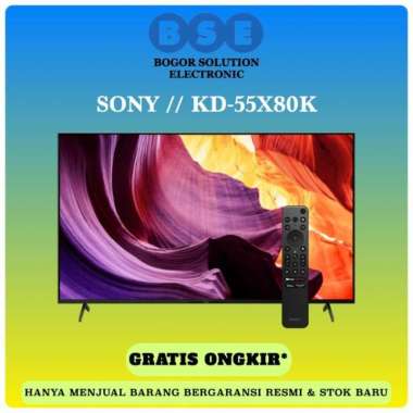 SONY BRAVIA 55 Inch 55X80K 4K Android Google TV Sony KD-55X80K 55" UHD