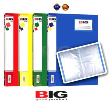 DOCUMENT KEEPER/ CLEAR HOLDER 60 LBR EDS ON / BIG WARNA MIX kuning