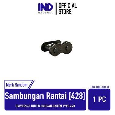 Sambungan-Penyambung Rantai-Rante Motor Jenis 420-428-428H-520 428