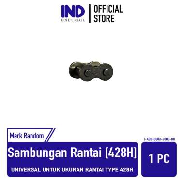 Sambungan-Penyambung Rantai-Rante Motor Jenis 420-428-428H-520 428H