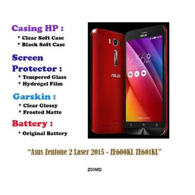 Asus Zenfone 2 Laser 2015 - ZE600KL ZE601KL - 6.0 inch - Case - Screen Protector - Battery - Dll Bat