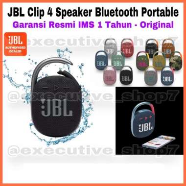 JBL Clip 4 Speaker Bluetooth Portable - Garansi Resmi 1 Tahun IMS - Original Teal