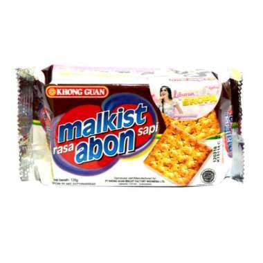 Promo Harga Khong Guan Malkist Abon Sapi 135 gr - Blibli