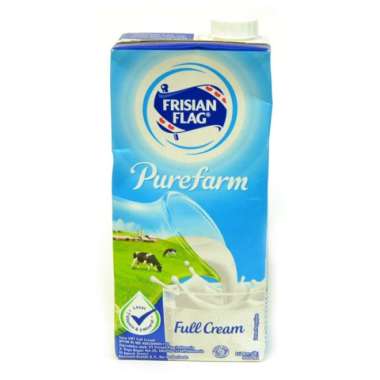 Promo Harga Frisian Flag Susu UHT Purefarm Full Cream 946 ml - Blibli
