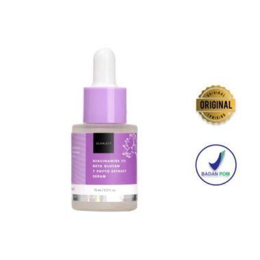 Scarlett Whitening Facial Serum All Varian Original BPOM Niacinamide 5% Beta Glucan 7 Phyto Extract 