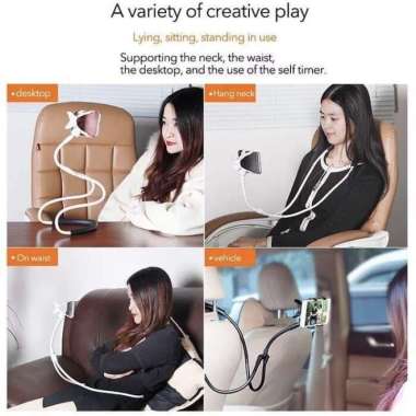 Lazypod leher lazy neck lazypod holder HP Flexible Hanging Pinggang
