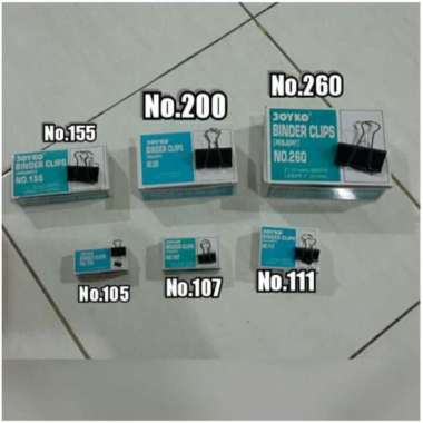 Binder Clips Joyko No. 107