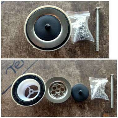 Afur Saringan Pembuangan Wastafel Bak Cuci Piring 1 1/4" Inch