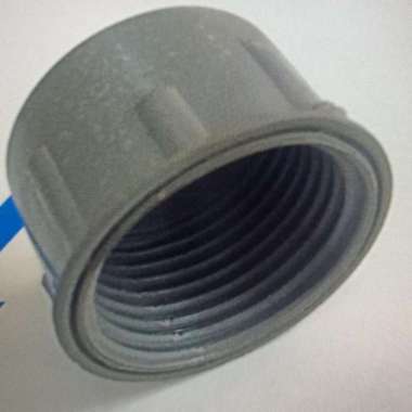 Tutup Dop Pipa Pvc Drat Dalam 1/2" Inch