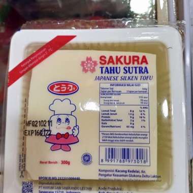 Tahu Sutra Sakura / Japanese Silken Tofu 300 Gram