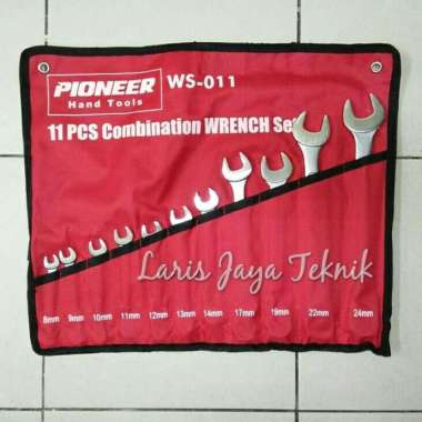 PIONEER KUNCI RING PAS SET 11 PCS / COMBINATION WRENCH SET