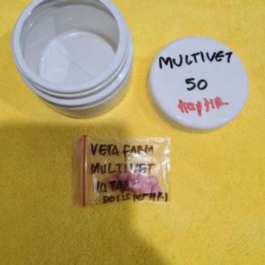 Multivet Veta Farm Multivitamin Burung Merpati Dara Pos Kolongan Tingg