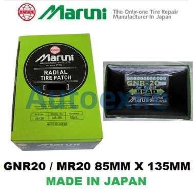 Koyok Tambal Ban Radial Tire Patch Maruni GNR20 MR20 Petak 85x135mm 1bh - Tip Top Sudut Dinding