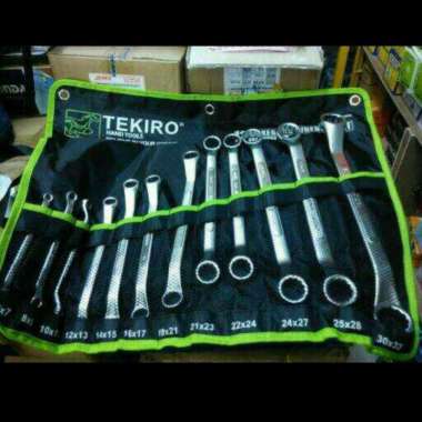 Tekiro kunci ring set 12 pcs (6-32)