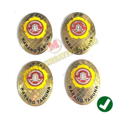 Pin Bros Karang Taruna Murah β Pin Karang Taruna Bentuk Oval - PENITI Mulyocreative Magnet